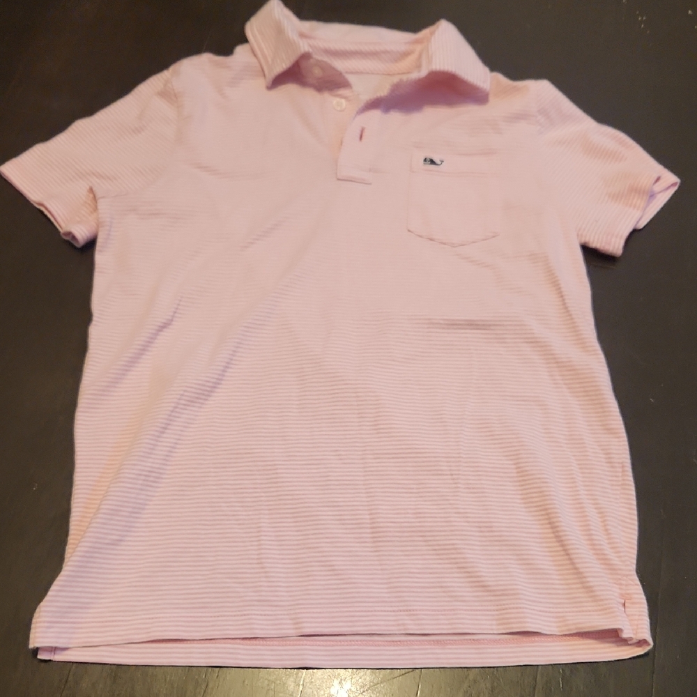Vineyard Vines Soft Pink Polo Shirt
